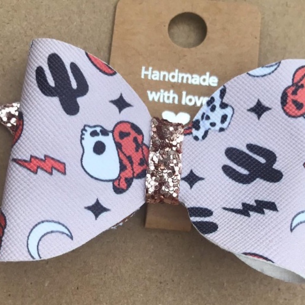FauxLeather bows